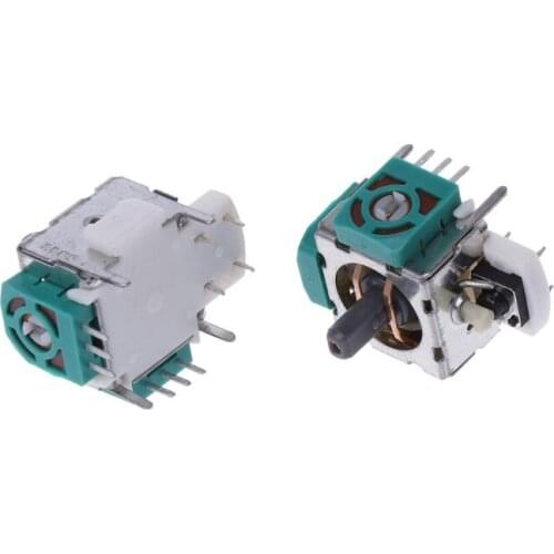 2Pc 3D Analog Joystick Axis Sensor Module for xbox360 PS2 PS3 Contoller Repair Q1JC