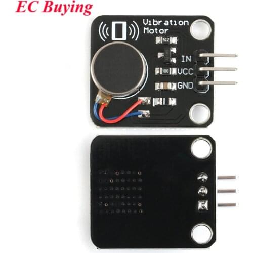 PWM Vibration Motor Module DC Motor Mobile Phone Vibration Vibrator Mini Switch Sensor Module DIY for Arduino DC 5V