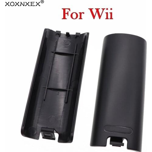 20pcs Wireless Game Controller Battery Case Back Cover For Nintend Wii Remote Controller Gamepad Handle Battery Cases Covers