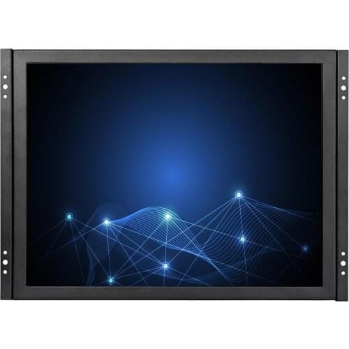 ANWELL15 Inch 1024x768 Open Frame Resistive/Capacitive Industrial Touch Screen Monitor With VGA HDMI Standard VESA Speakers