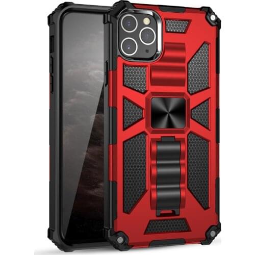 Funda Case For iPhone 11 12 Pro Max Mini XR XS Max X iPhone 7 8 6 6S Plus SE 2020 Shockproof Armor Heavy Protection Stand Covers