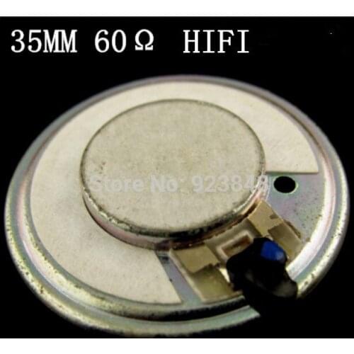 Hi-fi vocals 35mm speaker unit high impedance fever Listener Headphone unit Wearing sports earhook headset speaker EM7