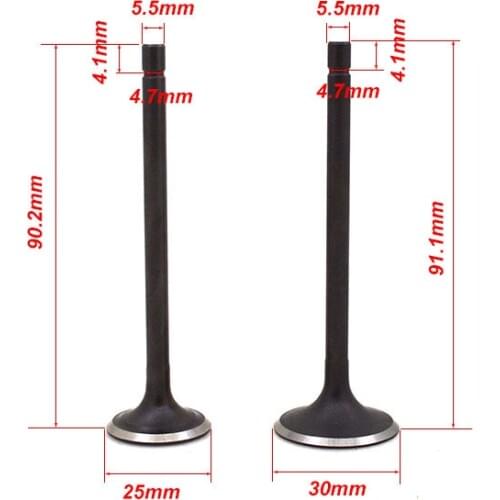 Motorcycle Engine Valve Intake Exhaust Stem Valve Oil Seal for JIALING Honda CG133 JH125 CG 133 JH 125 125cc