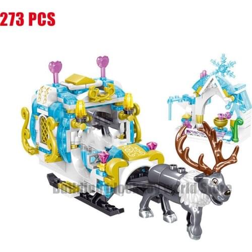 Disney Frozen II Building Block Set 273pcs Building Blocks Classic Movie Model Childrens Toys Childrens Gifts