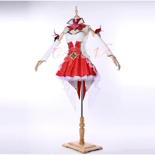 Cafiona LOL The Bounty Hunter Miss Fortune Cosplay Costume Magical Girls Skirt