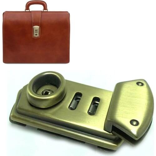 Metal Lock Rectangle Bag Case Buckle Clasp For Handbags Shoulder Bags Purse Tote Accessories DIY Craft
