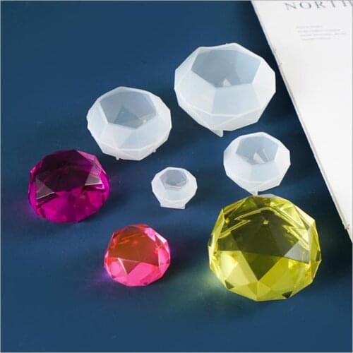Fashion Irregular Cut Diamond Silicone Mold Specimen Table Decoration Resin Epoxy Mold Handmade DIY Jewelry Accessories