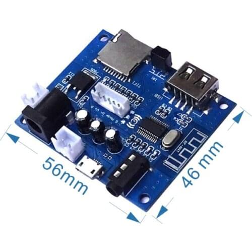 Bluetooth 5.0 Audio Receiver Module U disk/ TIF/USB sound card MP3 player WAV,APE,LFAC,WMA,ACC FOR DC 5V-24V 12V CAR