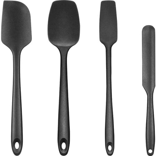 Silicone Spatula Set, Rubber Spatulas Silicone Heat Resistant, Spatula Seamless, Non Stick Flexible Spatula