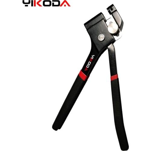 YIKODA 3.2mm 4.2mm Iron Plate Manual Puncher Metal Aluminum Side Advertising Word Stainless Steel Letter Punching Pliers