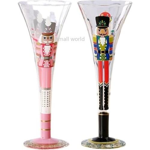 Glass goblet cocktail-glass kitchen dining bar champagne glass bar wine set glass wine nordic wine- glass short wine glass