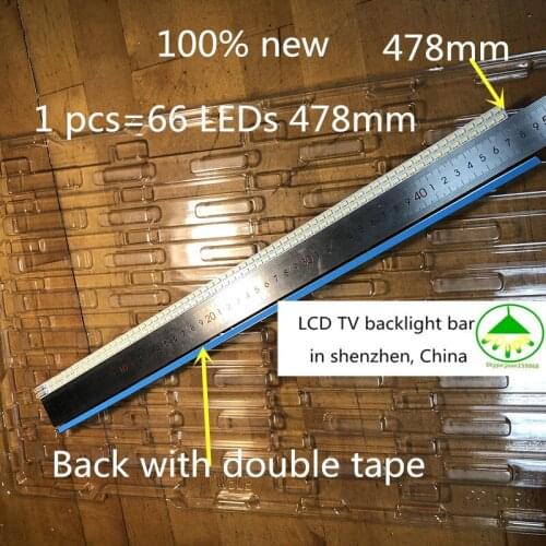 1 PCS/Lot 100% New Backlight Lamp LED Strip For Konka LED42IS97N 35015765 KPL+420B1CE10-RF light bar 66leds 478mm Free Shipping