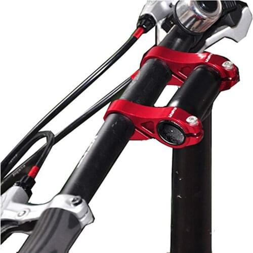 Tube Bicycle Handlebar Extender Mount Mountain MTB Bike Cycling Headlight Bracket Lamp Flashlight Holder Accessories