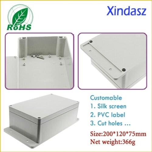 XD-F1-2)Free shipping Wall-Mounting ip65 plastic case electronics box project electronic enclosure