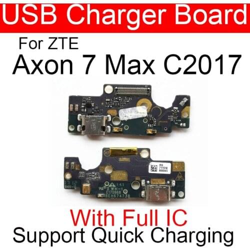 USB Charging Board Flex For ZTE Axon 7 Max C2017 Charger Port Usb Connector Jack Dock Repair Replacement Parts