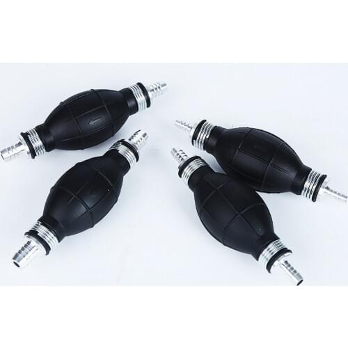 1Pc Fuel Pump 6/ 8/ 10/ 12mm Rubber Aluminum Hand Fuel Pump Line Hand Primer Bulb All Fuels For Car Boat Marine Outboard