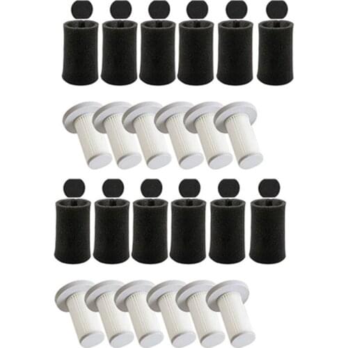 12Pcs Handheld Vacuum Cleaner Hepa Filter Sponge Filter Kit for Deerma DX700 DX700S Vacuum Spare Parts Accessories