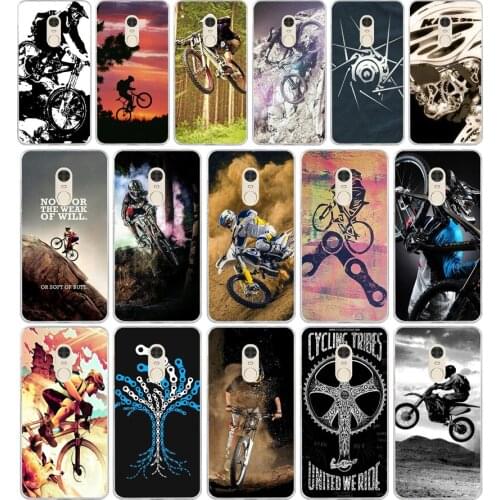 12AA Amazing mountain bike Bicycle MTB design gift Soft Silicone Tpu Cover phone Case for Xiaomi Redmi 4A 4x Note 4 4x case