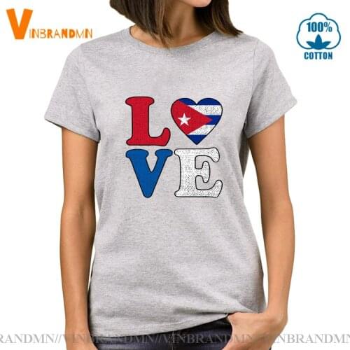 2019 Fidel Castro Women t shirt memorial Cuba Che guevara tshirt 100% cotton fitness I love Cuba t-shirts clothing casual summer