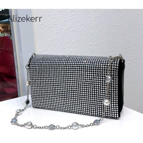 Женские серебристые клатчи Alizekerr China At AliExpress
