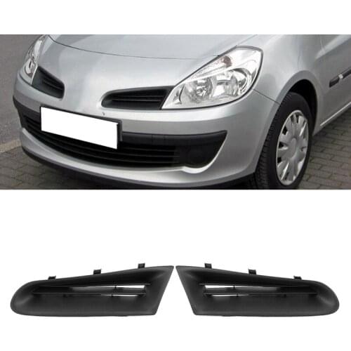 AU05 -1 Pair Front Bumper Upper Grille 7701208684 for Renault Clio MK3 2005-2009