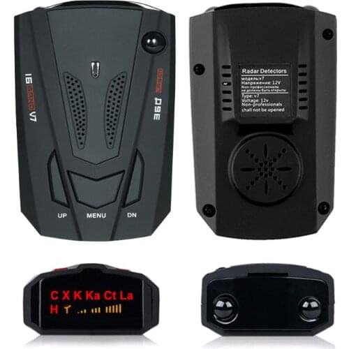 Car Trucker Speed 360 Degrees Vehicle Detector Voice Alert Warning 16 Band 964B