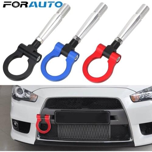 Trailer Towing Bar Vehicle Towing Hook For Mitsubishi Lancer EVO X 10 2008-2016 Car Racing Tow Hook Car Auto Rear Front Trailer