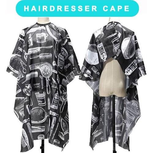 Kids Adult Salon Hairdressing Cape Hairdresser Hair Cutting Gown Barber Cape Hairdresser Cape Gown Cloth Waterproof Hair Cloth