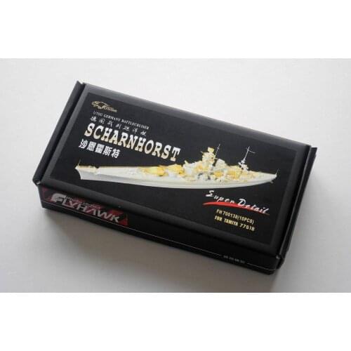 Flyhawk 700138 1/700 German Scharnhorst for Tamiya top quality