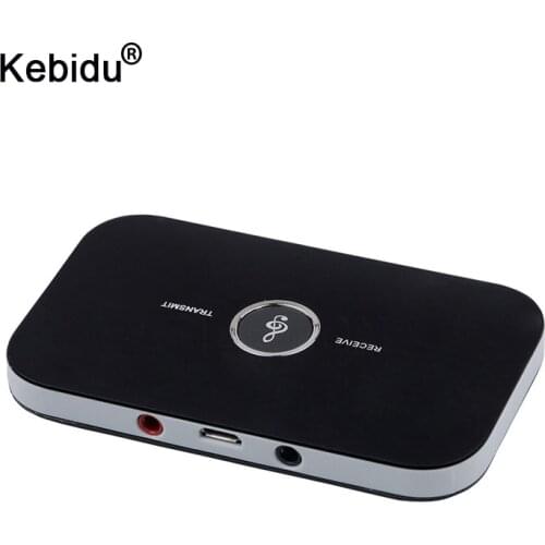 Kebidu Aux 3.5mm Hifi 2in1 Bluetooth 5.0 Audio Transmitter Receiver Wireless A2DP Bluetooth Audio Adapter Portable Audio Player