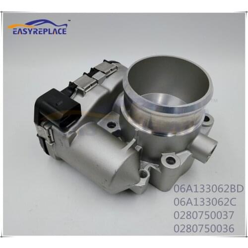Fuel Injection Throttle body Assembly 06A133062BD 06A133062C 0280750037 8V5 0280750036 For Audi A3 Skoda Bora