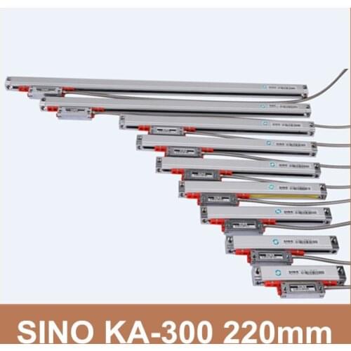 Free Shipping Sino KA-300 Series 5V KA-300 220mm linear scale 0.005mm SINO KA300 220mm linear sensor