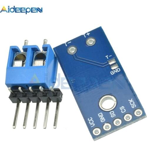 1Set MAX31855K Thermocouple Sensor Temperature Detection Module Development Board