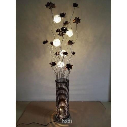 New floor aluminum lamp living room lamp LED bedroom lamps modern fashion aluminum line lamp led lighting fixture led floor led