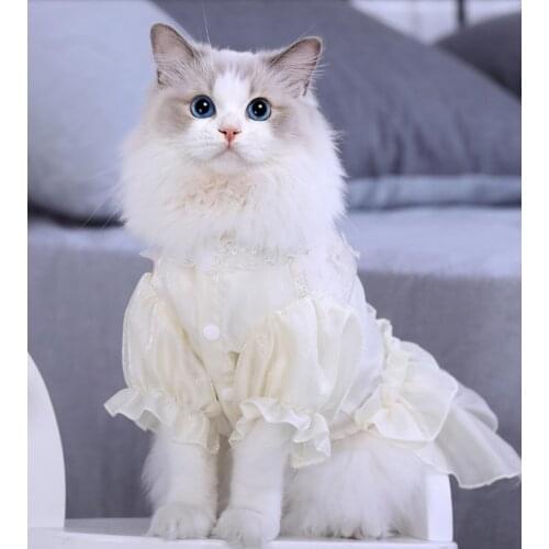 Pet Clothes Wedding Dog Dress For Dogs Skirt Summer Princess Dog Dresses Clothes For Dogs Skirts York Pet Chihuahau Dress