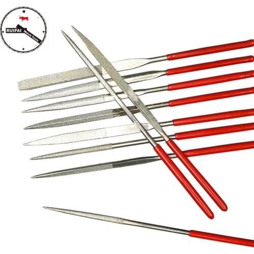 Wholesale 10pcs/lot Assort Shapes File,140*3 Mixed Size File for watchmakers