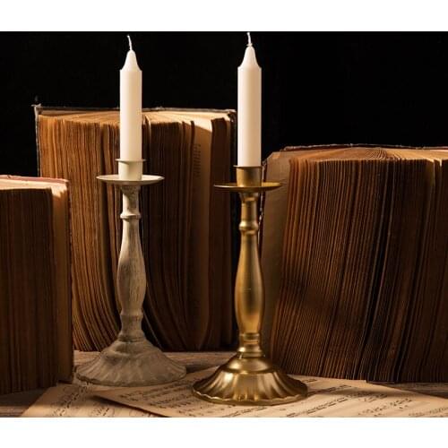 Retro iron candle holder creative restaurant candle holder decoration nordic home decoration wedding decoration WF1203238