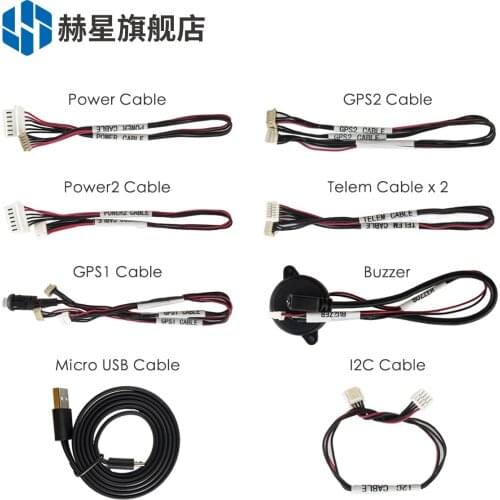 The Cube Standard Cable Set Pixhawk2 wiring package exquisite durable fitting original DF13 JST MOLEX connector