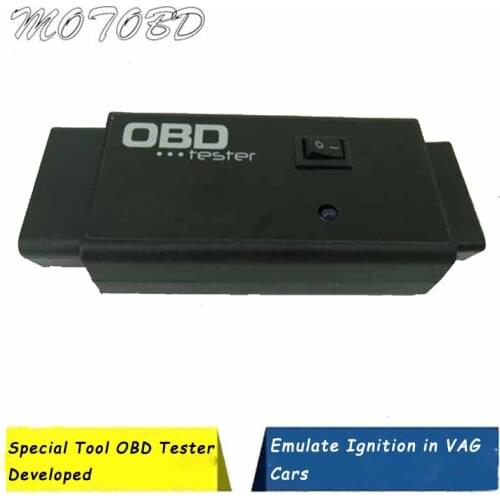 Special Tool OBD Tester Developed to Emulate Ignition in VAG Cars and also an OBD tester all-in-one