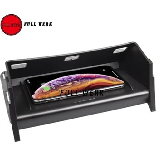 1pc Wireless Charger Phone Adapter 10W Quick Charging Case Holder for Mercedes Benz GLE Class Coupe W166 C292 GLS X166 GL ML