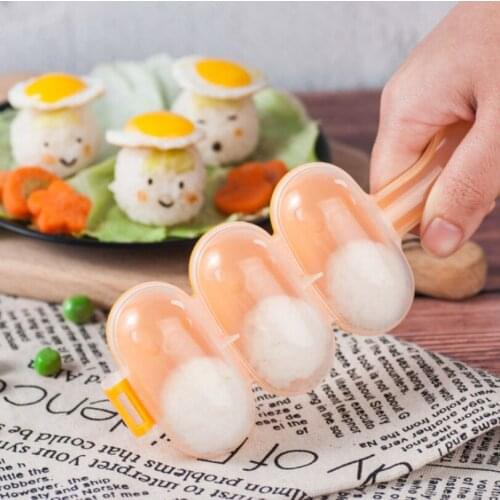 1PC Creativity Rice Ball Molds Sushi Mold Maker DIY Sushi Maker Onigiri Rice Mold Kitchen Sushi Making Tools Bento Accessories