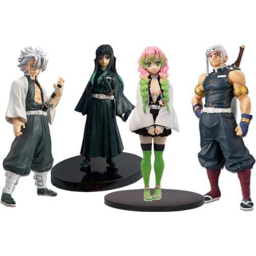 2021 Anime Figurine Model Demon Slayer Kimetsu No Yaiba Q Posket Kamado Tanjirou Kamado Nezuko Agatsuma Zenitsu Figures Toys