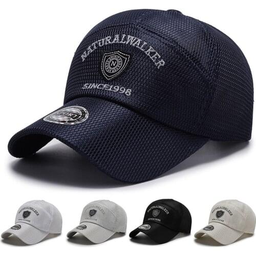 2021 New Women Men Cap Letter Mesh Baseball Cap Adjustable Snapback Hats for Unisex Hip Hop Trucker Cap Streetwear Dad Hat