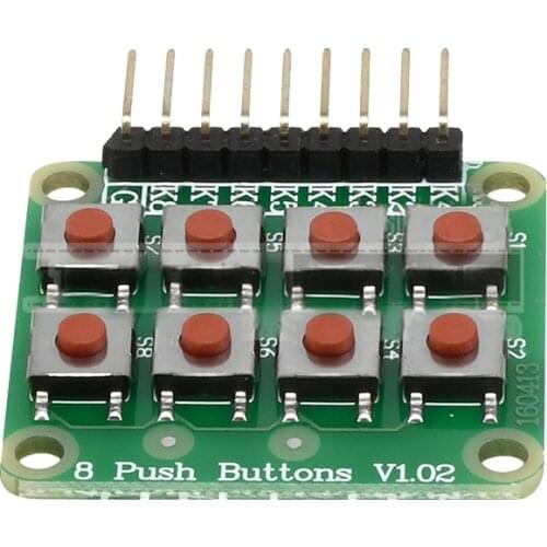 2x4 Keypad 4x2 Keypad 8 Push Buttons V1.00 Key Board Matrix Keyboard Button for Arduino AVR PIC 2*4 Module AVR PIC