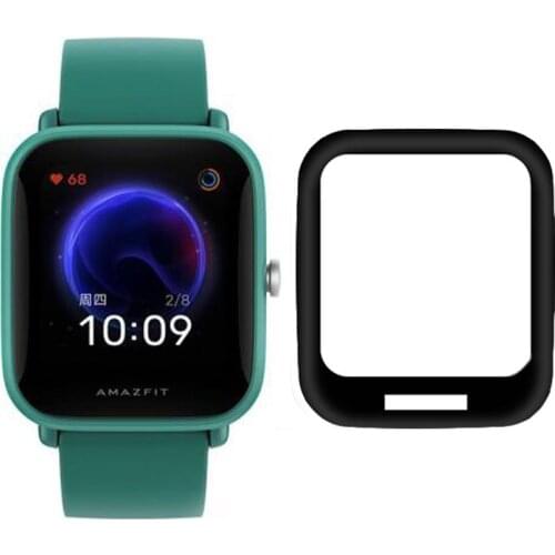 3D Curved Edge Soft Protective Film Smartwatch Full Cover Protection For Amazfit Bip U/Pro/Pop Smart Watch LCD Screen Protector