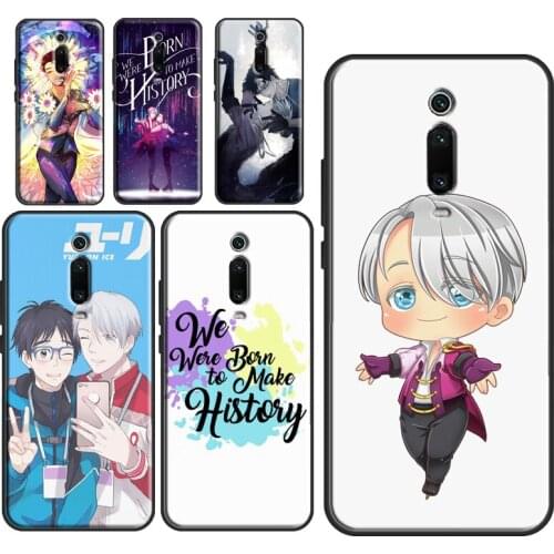 Ainme YURI!!! on ICE Phone Case For Xiaomi Mi 11 Lite Ultra Mi 10T Pro Note 10 Lite POCO F3 F2 M3 X3 Pro Cover