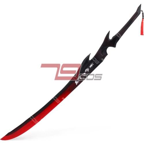 Hot Game LOL Yone Sword Weapon Women Men Halloween Carnival Fancy Party Cosplay Props Toys Birthday Gifts