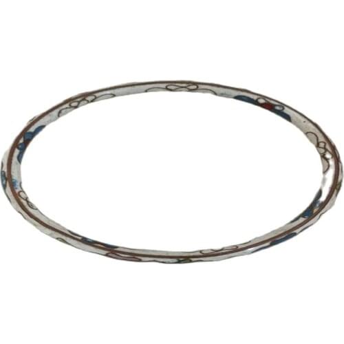 China old Beijing Cloisonne copper Blue Bracelet 63CM