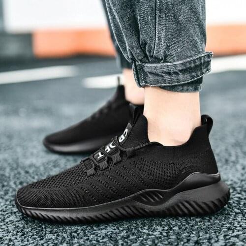 New 2021 Fashion Men Shoes Outdoor Breathable Casual Sneakers Mens Comfortable Lightweight Sneaker For Man Trainers Tenis Hombre