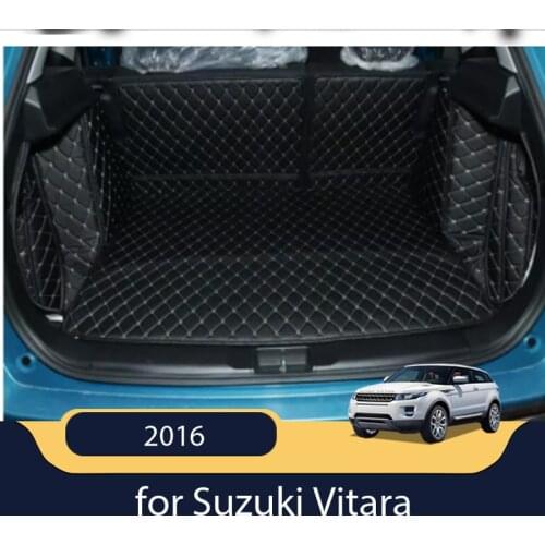 Best quality! Special trunk mats for Suzuki Vitara 2016 waterproof boot carpets cargo mat for Vitara 2016 styling